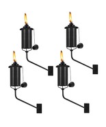 Wall Mounted Citronella Torches Set Of 4, 16 Oz Garden Torches For Outsi... - £58.50 GBP