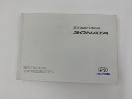 2013 Hyundai Sonata Owners Manual Handbook OEM B04B33043 - £10.08 GBP