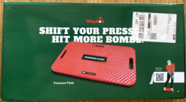 New WHYGOLF Swing Trainer Pressure Plate No Power Wedge Improve Weight S... - $79.95