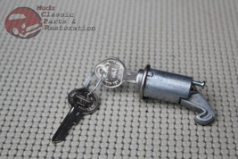 62-65 Chevy Nova Glove Box Door Lock Cylinder OEM Pear Head Keys New - £17.52 GBP