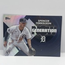 2022 Topps Update Series Baseball Spencer Torkelson Generation Now GN-67 Tigers - £1.54 GBP