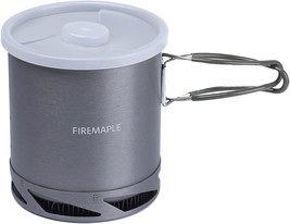 Fire-Maple 1L Hard Anodized Aluminum Pot | Outdoor Cookware Pot With Heat - £35.93 GBP