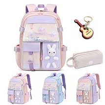 Cute Bunny Backpack Kawaii Bunny Backpacks GirlsBack To School Large Capacity... - £54.32 GBP