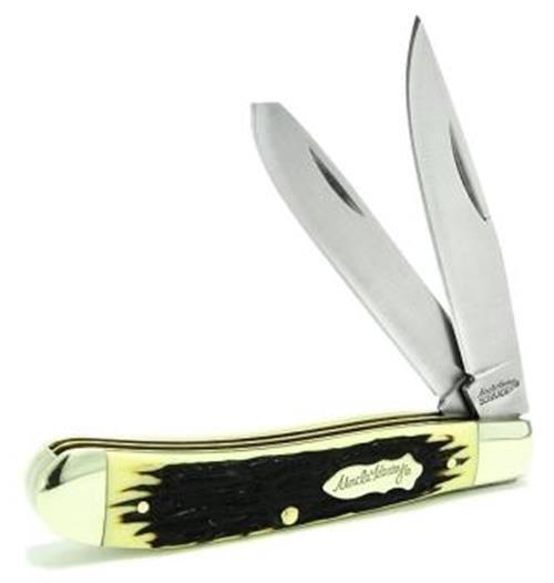 Primary image for Schrade Uncle Henry 285UH Pro Trapper Folding Pocket Knife Clip Spay Point