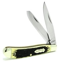 Schrade Uncle Henry 285UH Pro Trapper Folding Pocket Knife Clip Spay Point - $27.54