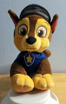 Paw Patrol Chase Plush Nickelodeon Police Dog Stuffed Animal Toy 15&quot; Tall Blue - £16.02 GBP