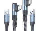 Micro Usb Cable Right Angle [2-Pack, 6.6Ft+6.6Ft] Android Charger Cable,... - $20.99