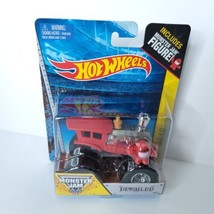 Derailed Monster Jam Truck #17 Hot Wheels Off Roads Figure NEW - £17.33 GBP