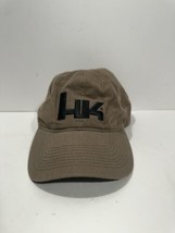 Heckler &amp; Koch HK Embroidered Logo Original Brown Hat Cap Army Hunting D... - $14.69