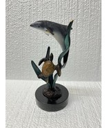 spi gallery dolphin turtle 6.5” Nice! The Same Or Next Day Free Shipping! - $39.59