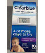 Clearblue advanced digital ovulation test 10 test, Exp 06-18-2024 - £18.13 GBP