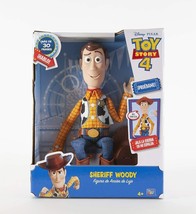 Toy Story 4 Sheriff Woody Deluxe Pull-String Talking Action Figure - £35.76 GBP