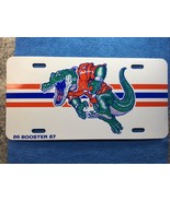 1986-87 FL GATOR&#39;S BOOSTERS, INC ORANGE &amp; BLUE PLASTIC BOOSTER License P... - $24.73