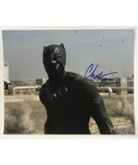 Chadwick Boseman Signed Autographed &quot;Black Panther&quot; Glossy 8x10 Photo - ... - £215.81 GBP