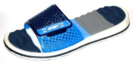 Sport Blue Logo  Men&#39;s Casual Flip Flops Sandal Shoes Size US 12 M EU 45 - $12.18