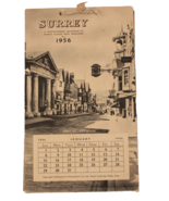 Surrey England Photo Calendar 1956 Black and White Photos - €15,30 EUR