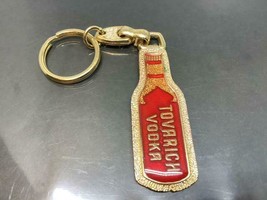 Vintage Promo Keyring TOVARICH VODKA Keychain GIBSON DISTILLERY Porte-Clés - $11.20