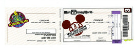 Walt Disney World 3 Day All 3 Parks Convention Passport 1995 Pleasure Is... - $31.64