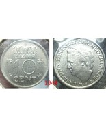 Holland Ten Cent 1948 VF - £1.96 GBP