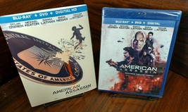 American Assassin (Blu-ray+DVD+Digital)-Custom Slipcover-NEW-Free Shipping! - £10.33 GBP