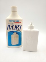 Lot Vintage Ivory Soap Liquid Pump Refill 18 oz Bottle 1982 Prop Handwas... - $29.95