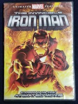 Invincible Iron Man (DVD, 2007) Marvel Animated Movie - £2.32 GBP