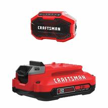 CRAFTSMAN V20 Wireless Portable Bluetooth Speaker, Tool Only (CMCR001B),... - $111.81