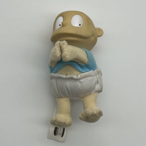 Primary image for Vintage 1998 Rugrats Burger King Kids Club Tommy Pickles Plush Grabbing Toy 4.5"