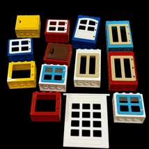 Lego Duplo Building Block Window &amp; Door Set 13-Pc Mixed Colors - $14.40