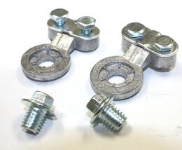 2 pcs  Side Post Auto Truck Battery Terminals for 6 to 1 Gauges wire clamp - $9.99