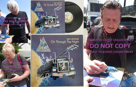 Def Leppard signed On Through the Night album COA proof Elliott,Allen,Sa... - £779.77 GBP