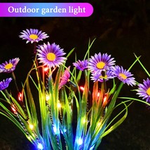 1Pack Solar Garden Lights Led Daisy Flower Stake Lamp Outdoor Yard Patio... - £14.87 GBP