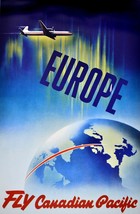 2856.Europe.Fly Canada POSTER.World Travel Decoration for Room,Kitchen,Home - £13.66 GBP+