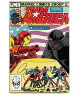 Team America #9 (1983) *Marvel Comics / Cover Artwork By Dave Simons / I... - $4.08 CAD
