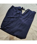 Kate &amp; Mallory Rayon Pants Drawstring Womens Size XL (34x29) Zippered Leg - $12.84