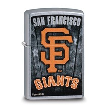 Zippo® MLB® San Francisco Giants Street Chrome™ Lighter - £27.51 GBP