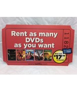 Vintage 2005 Netflix Renting DVD Advertisement 9 3/4&quot; X 5 1/2&quot; - $24.74