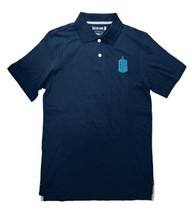 Doctor Who Tv Series Dw Tardis Logo Image Adult Navy Polo Shirt New Unworn - $24.18+