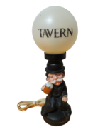 Vintage 1950s Old Man Bar Light Tavern Drinking Man 11.5&quot;T Includes Bulb - £39.42 GBP