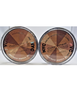 2 X NYC Color Wheel Mosaic Face Powder 0151-03 Sunburst - $28.75