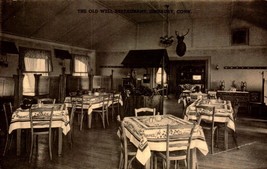 Vintage Rppc - Interior Of The Old Well Restaurant, Simsbury, Conn BK56 - £3.95 GBP