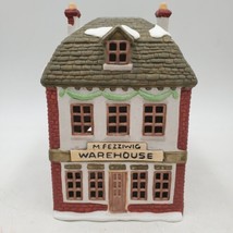 Department 56 Dickens Village Series M. FEZZIWIG’S WAREHOUSE Vintage 1986 - £23.63 GBP