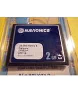 Navionics CF/905P  US MID ATLANTIC &amp; CANYONS  Compact Flash Chart Map Card - $1,635.69 MXN