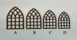 Windows Terrain Building Bits 28mm Laser Cut MDF FAST SHIPPING US SELLER... - $2.99