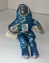 Intel Inside Space Man Bunny People Plush Beanie Blue Metallic Pentium II 90s - £10.98 GBP
