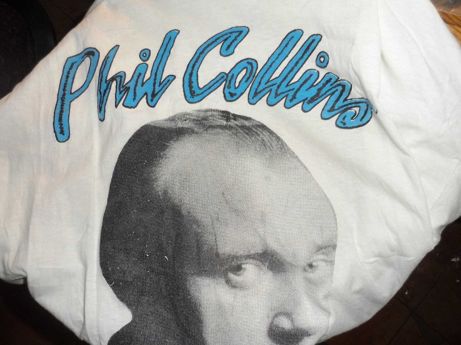 Phil Collins Both Sides 1993 Canadian Tour White Large T-Shirt Live In C... - $29.50
