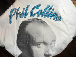 Phil Collins Both Sides 1993 Canadian Tour White Large T-Shirt Live In C... - $40.38 CAD