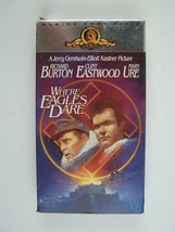 Where Eagles Dare VHS Richard Burton, Clint Eastwood - £8.11 GBP