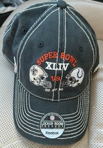 2010 Super Bowl XLIV 44  Saints Colts Embroidered Reebok Hat Cap - £6.96 GBP