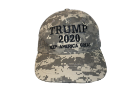 Trump 2020 MAGA Camo Embroidered Hat Keep Make America Great Cap Rally Hat - $6.92